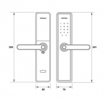 Khóa điện tử HAFELE DL7600